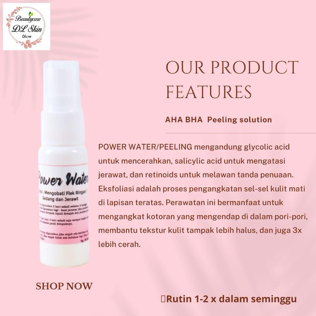 dl skin power water