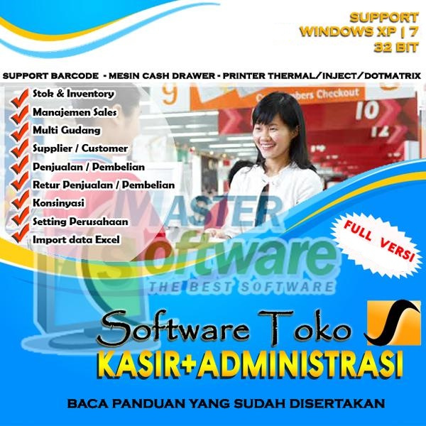 Software Toko Kasir + Administrasi