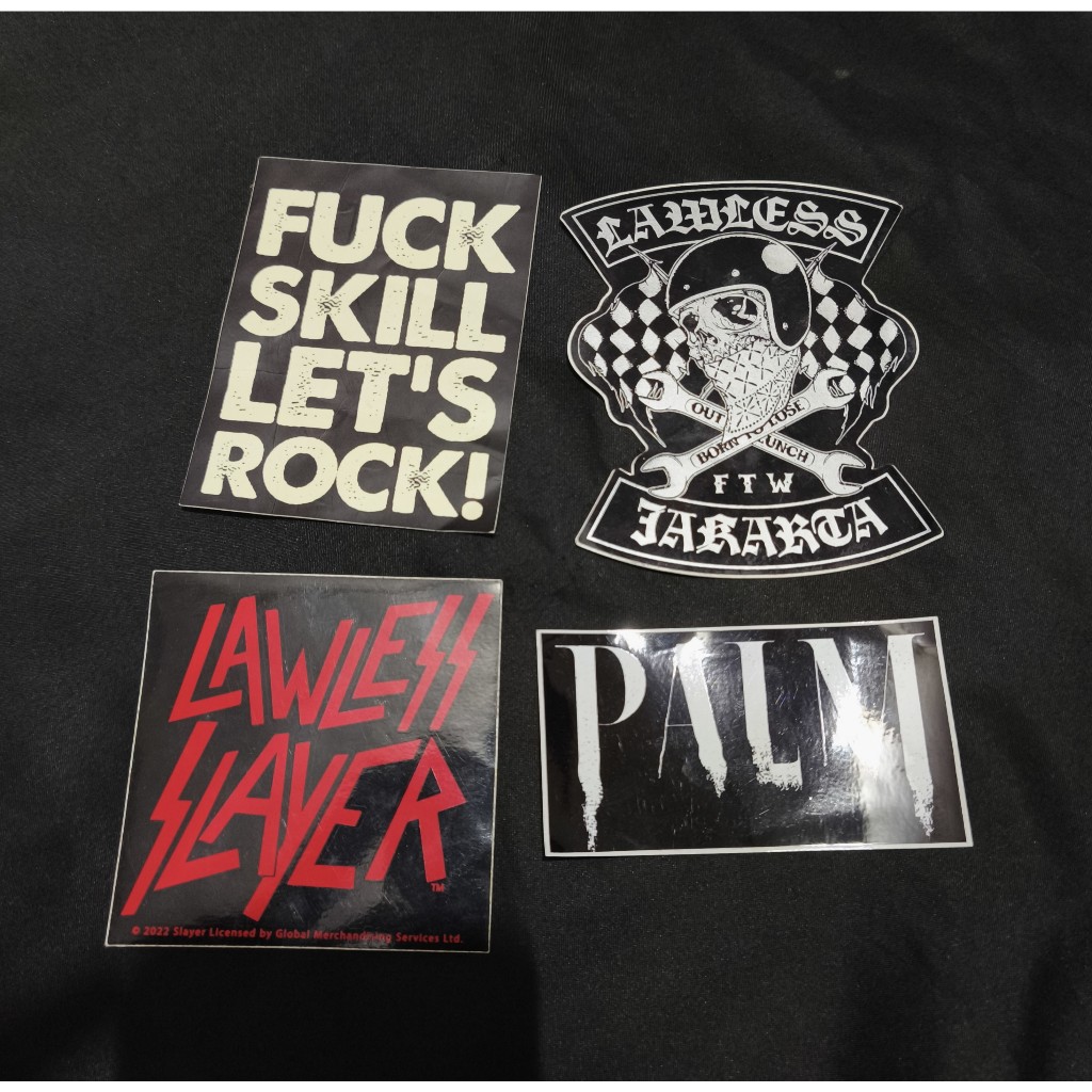 Stiker Original | Lawless Slayer Roadskull TDS