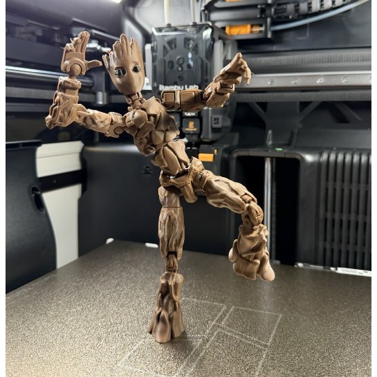 Mainan Action Figure Dummy 13 Groot Marvel Guardian Galaxy Full Artikulasi