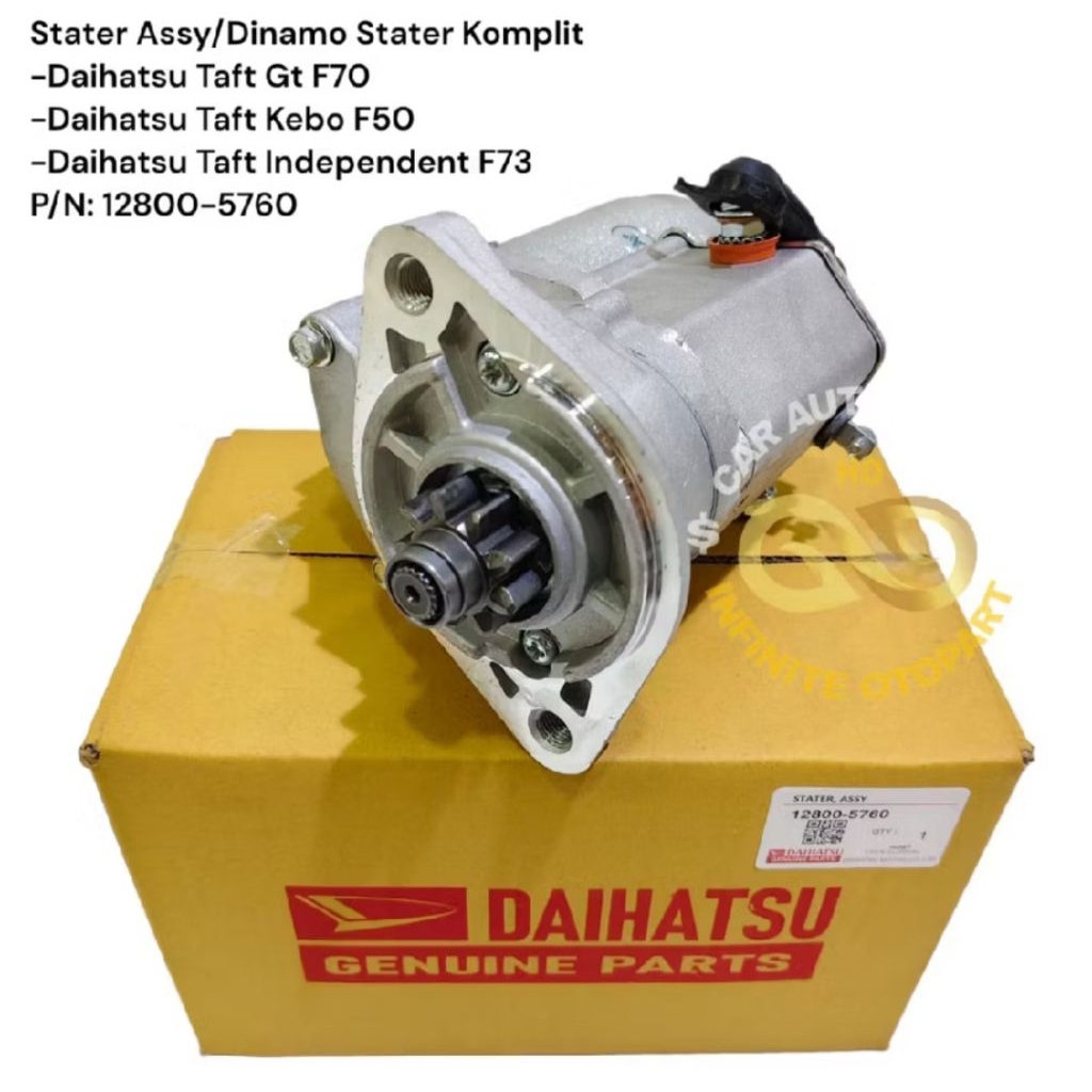 Dinamo Stater Starter Taft GT F70 Kebo F50 F73