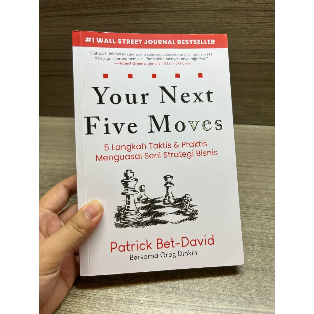 Your Next Five Moves | Buku Bahasa Indonesia | Patrick Bet-David | Original Penerbit Rene Book