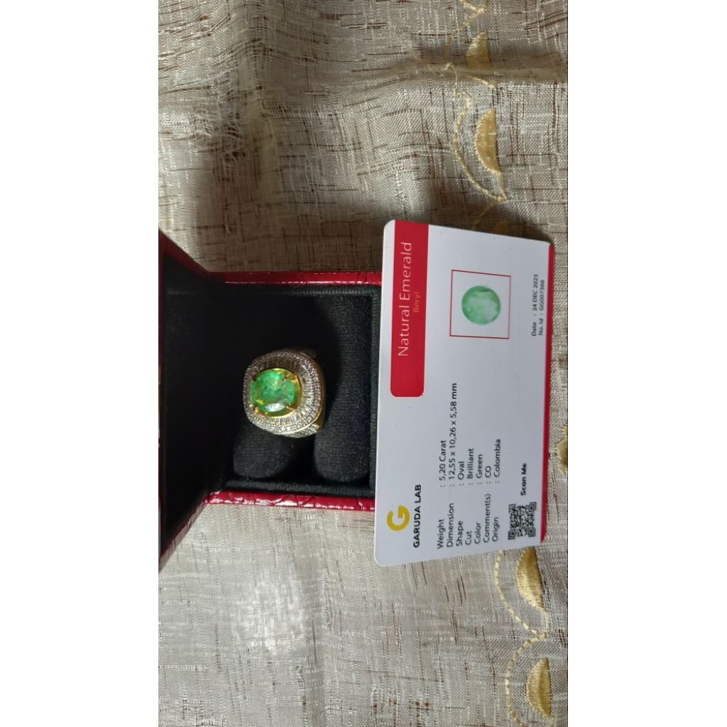 natural zamrud colombia lengkap memo