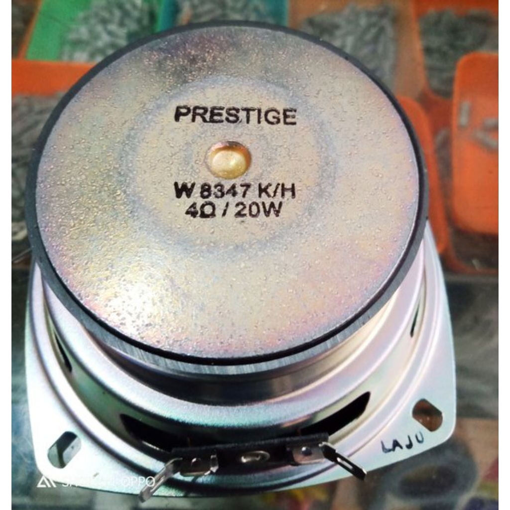 Speaker ACR Woofer 4 Inch W 8347 K/H Prestige Magnet Kecil