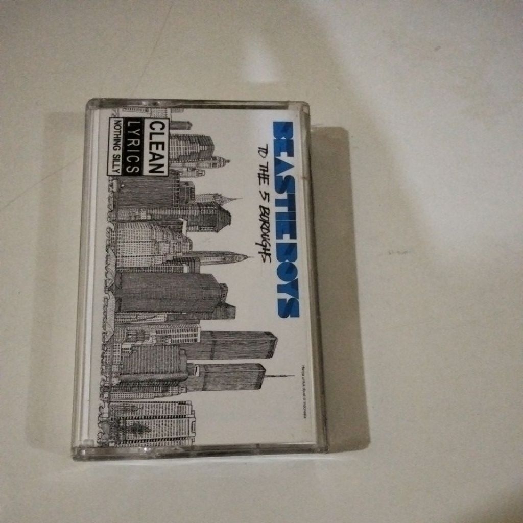 KASET PITA BEASTIE BOYS TO THE 5 BOROUGHS