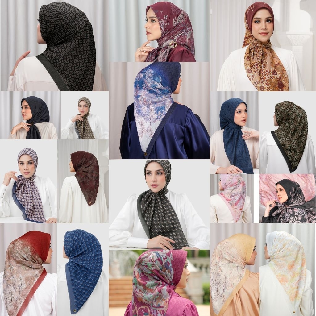 [New] Buttonscarves New Fulset BUKAN AS IS BS Scarf Prism, Kirei, Beverly, CDF, Hermosa, Moroccan,Ta