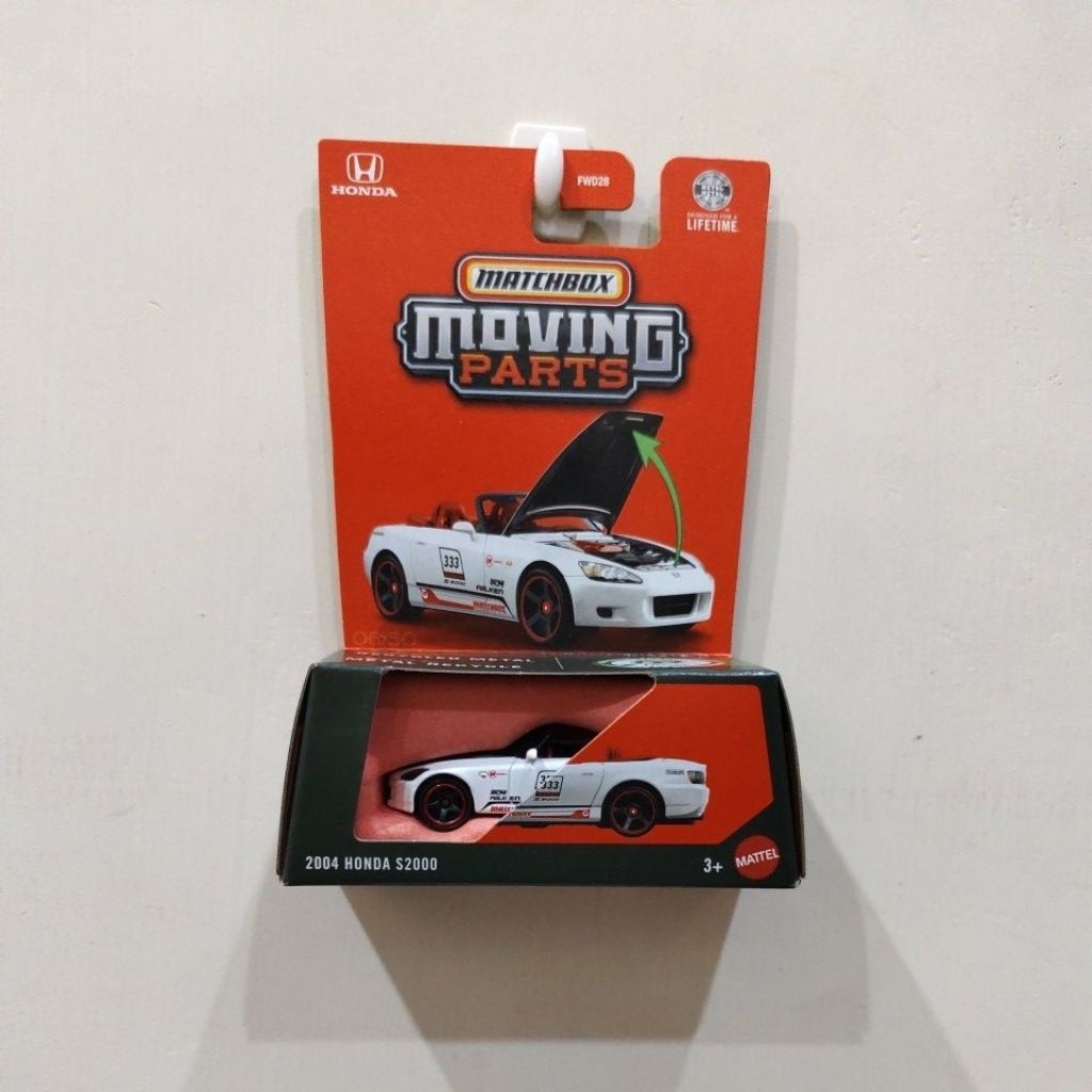 Matchbox 2004 Honda S2000 Moving Parts