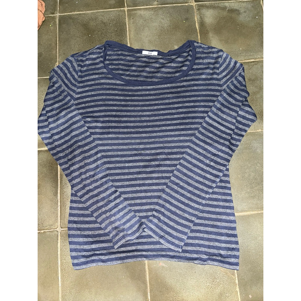 long sleeve stripe uniqlo