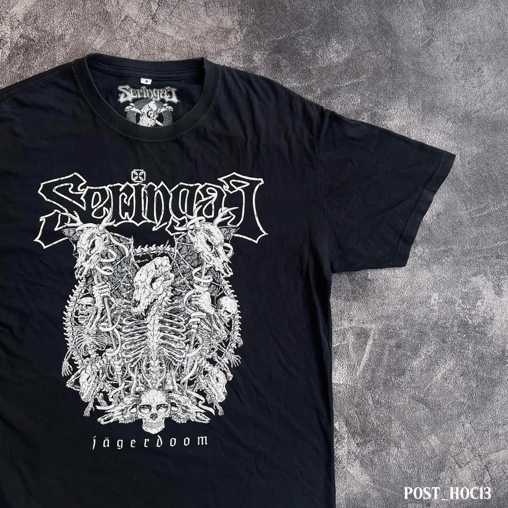 T-SHIRT SERINGAI X JAGERMEISTER - JAGERDOOM