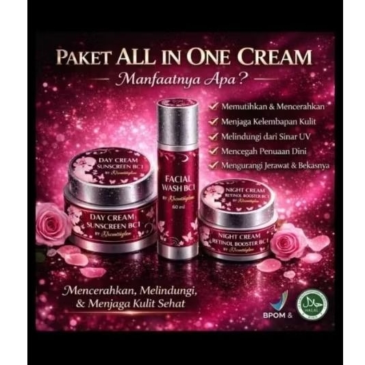 Cream retinol BCI BPOM