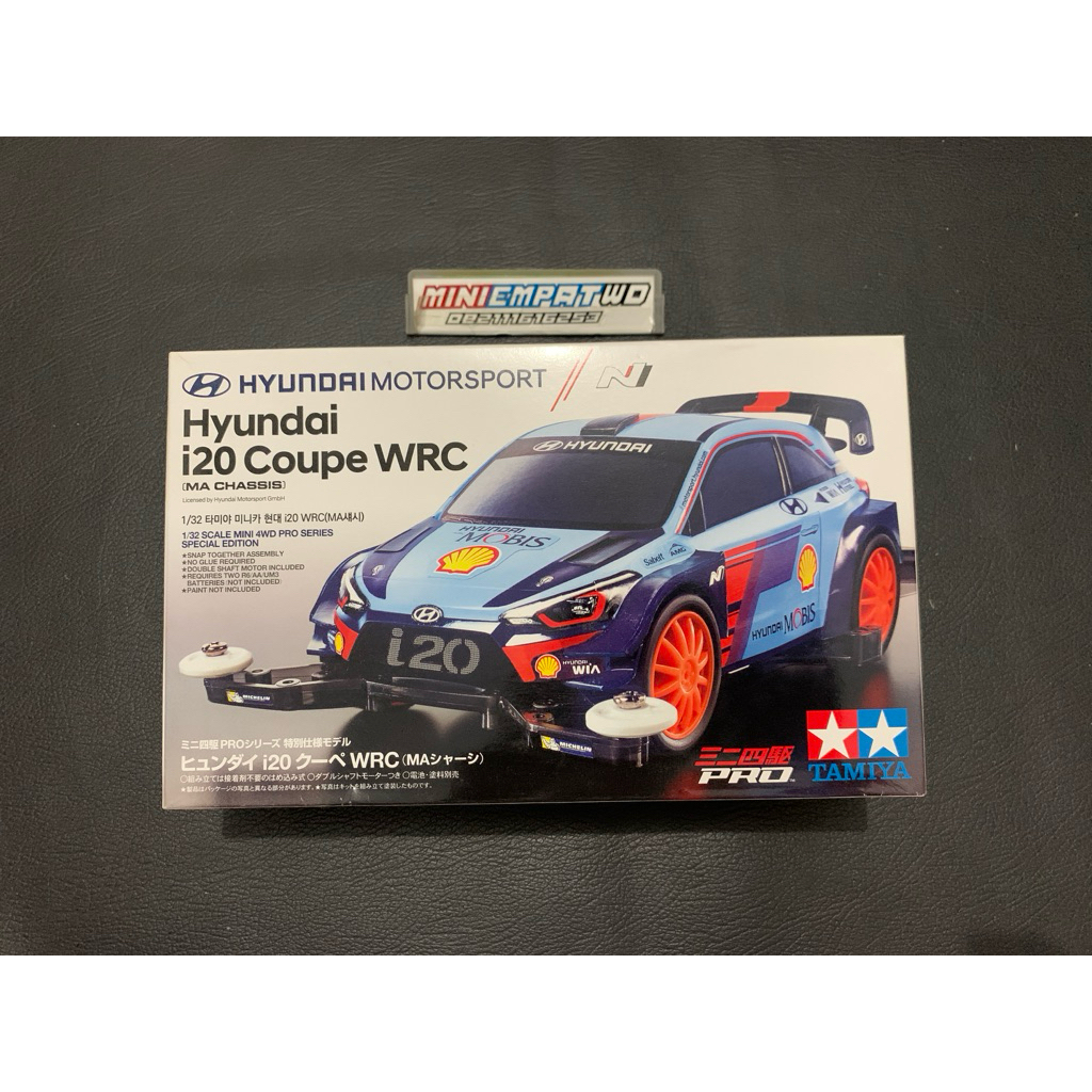 Tamiya mini 4wd Hyundai i20 Coupe WRC