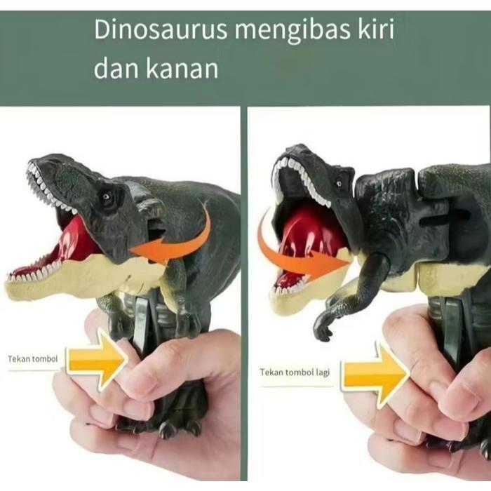 Dinosaurus GEAL GEOL / Interactive Dino / Dino Gerak Kiri Kanan Mainan Anak Robot Viral Dinosaurus S
