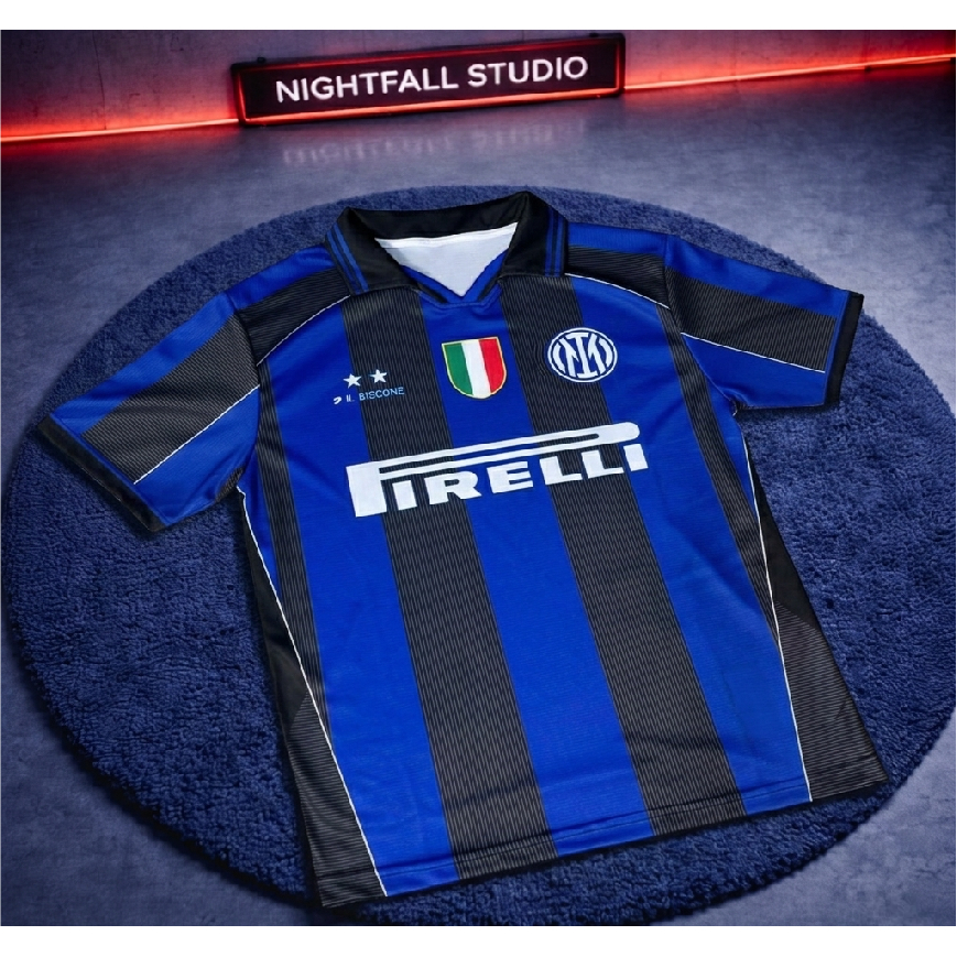 Nightfall  JERSEY CASUAL FANTASY INTER MILAN Vintage Retro Classic/JERSEY VINTAGE/JERSEY Vintage Ret