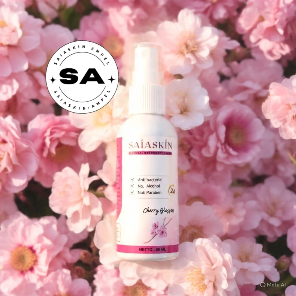 SAIA SKIN deodorant varian Cherry blossom