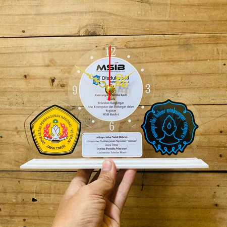 Kenang kenangan Magang dus Logo Custom Bonus Box Kado dan Pita