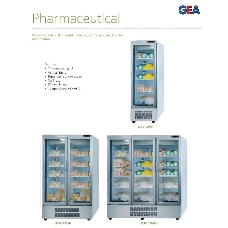 GEA PHARMACEUTICAL REFRIGERATOR