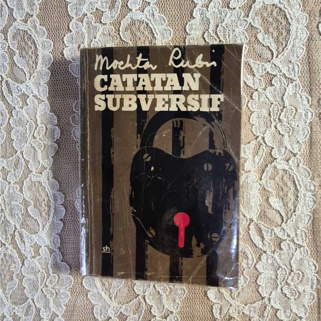 Preloved Catatan Subversif by Mochtar Lubis | Buku Biografi Klasik | Secondhand/Bekas