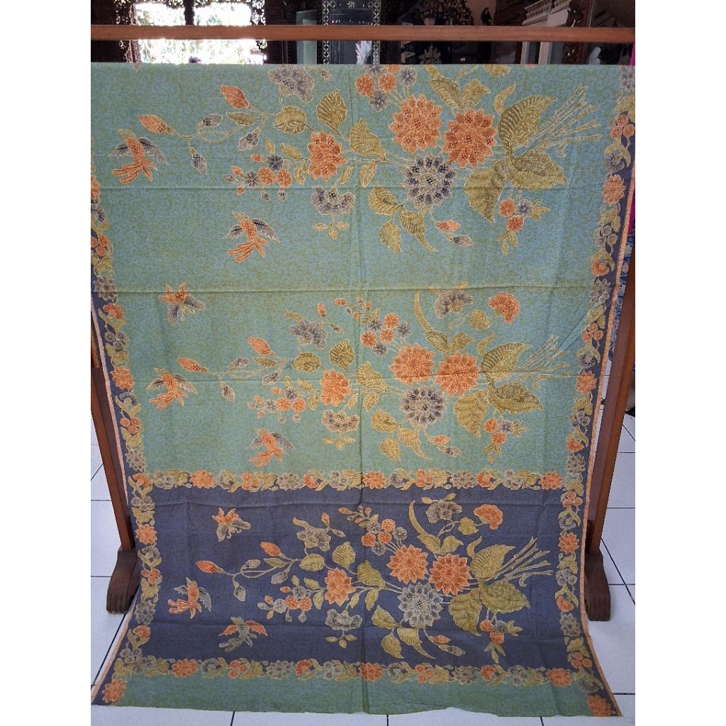 Kain Batik Encim Buket/Kain Buketan Encim/Batik Buketan/Kain Batik Encim Bunga/Kain Buketan Peranaka