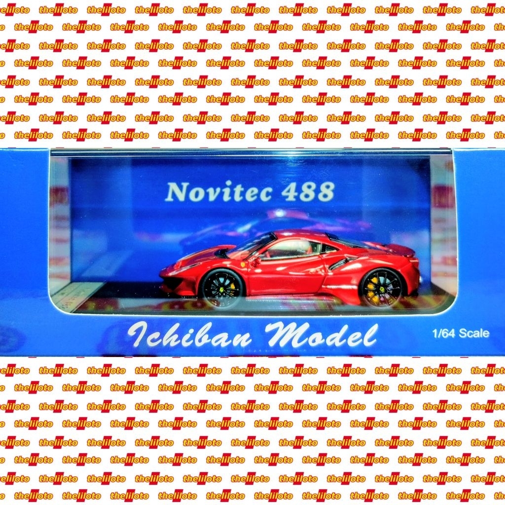 ICHIBAN MODEL FERRARI 488 NOVITEC LIMITED