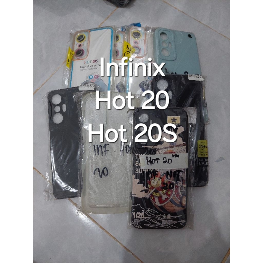 Softcase Pelindung Handphone Infinix Hot 20 / Hot 20S