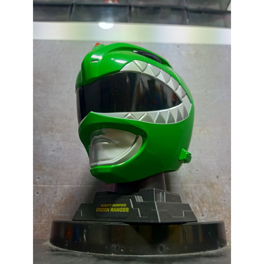 Figure Mighty Morphin Power Rangers Character Green Ranger Helmet Tommy