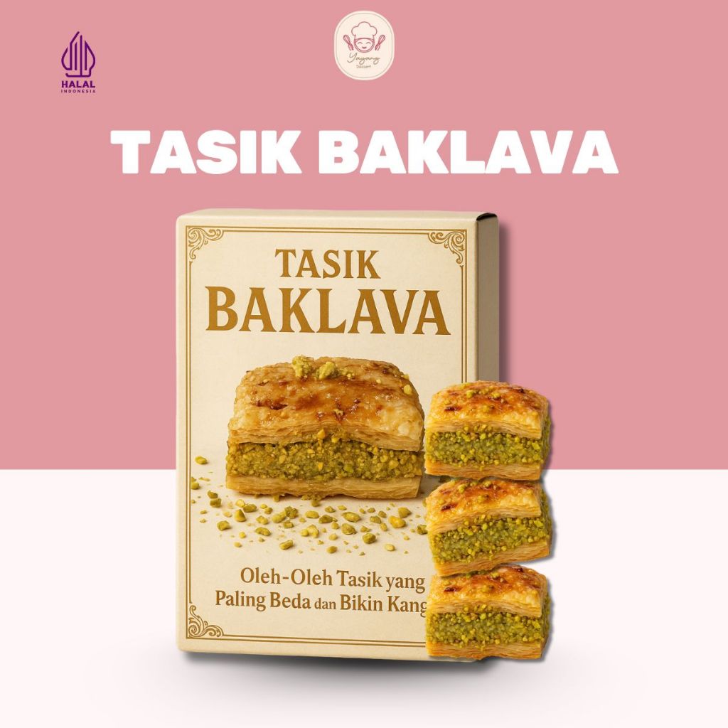 Tasik Baklava Pistachio Kunafa - Yayang Dessert