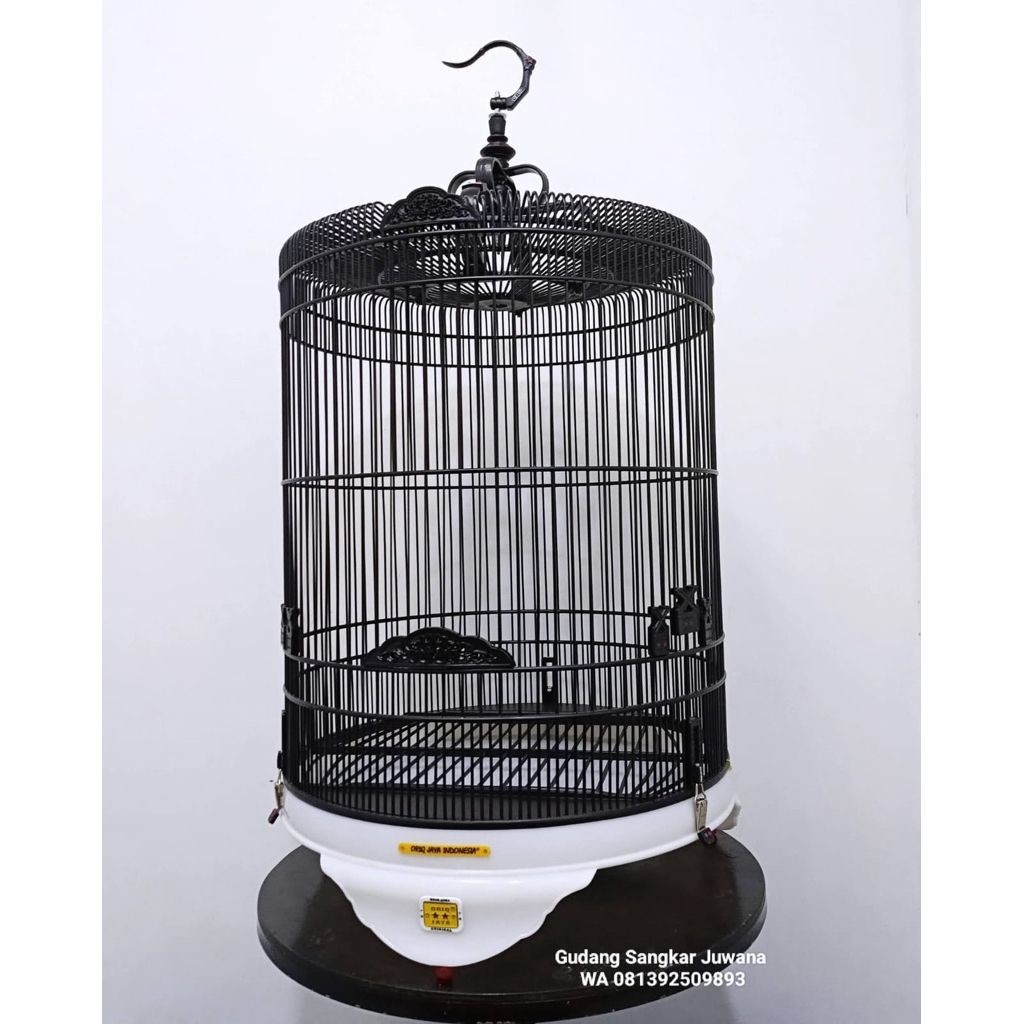 Sangkar Murai ORIQ PVC Polos No.2 Diameter 58cm