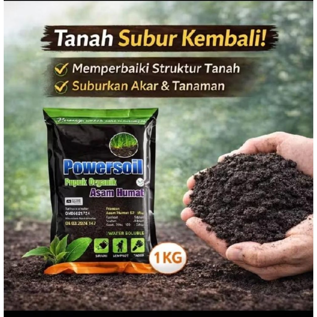 Powersoil Asam Humat 1 kg