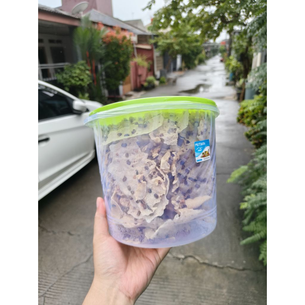 Peyek kacang toples 5L / Rempeyek Sejak tahun 2000