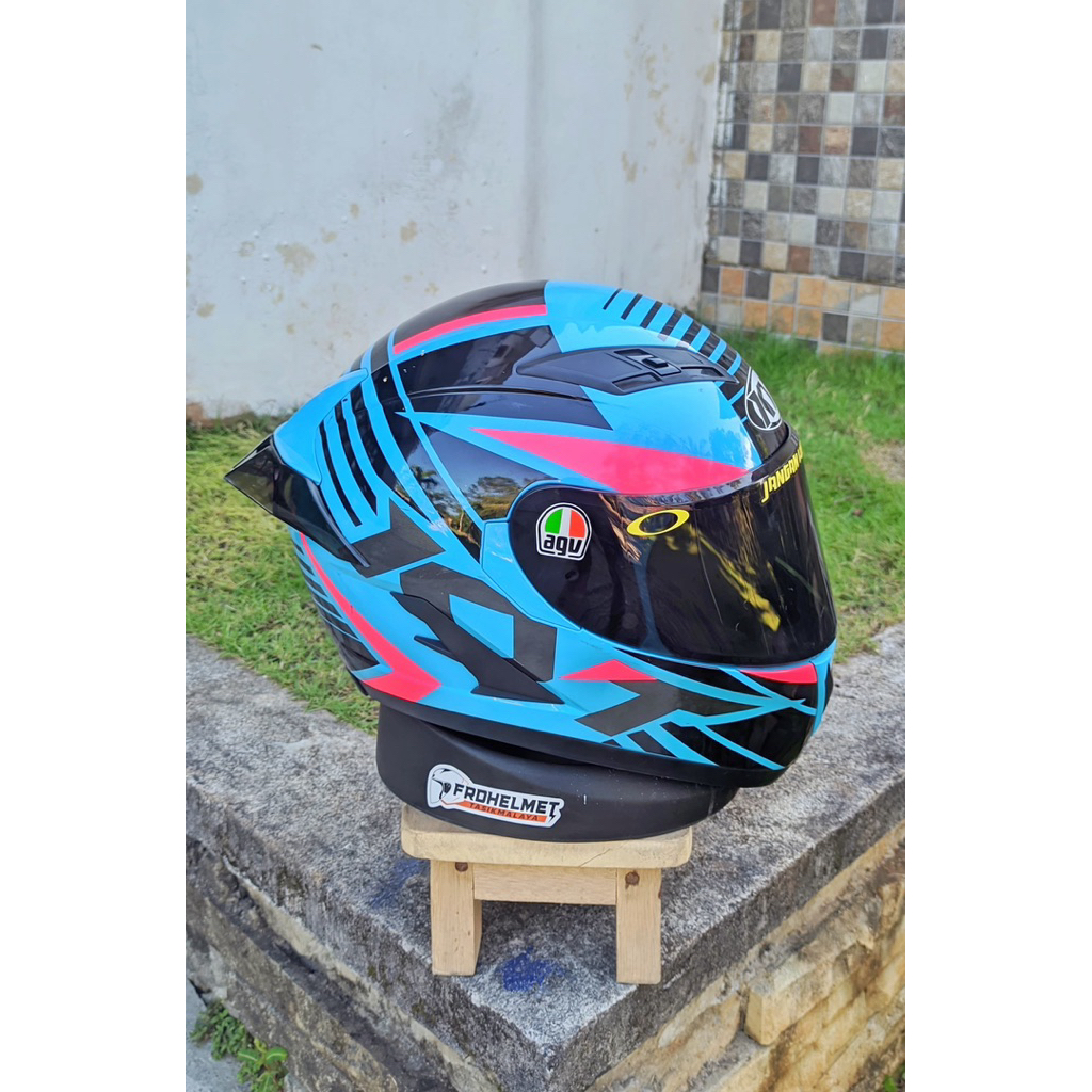 KYT FALCON FR RADIANT FUXIA BLUE ORIGINAL SECOND