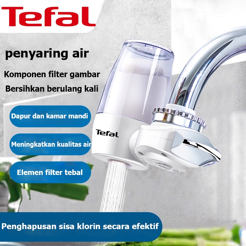 Tefal penyaring air minum penyaring air keran penyaring air keran 2 mode keran 7 lapis penyaring air