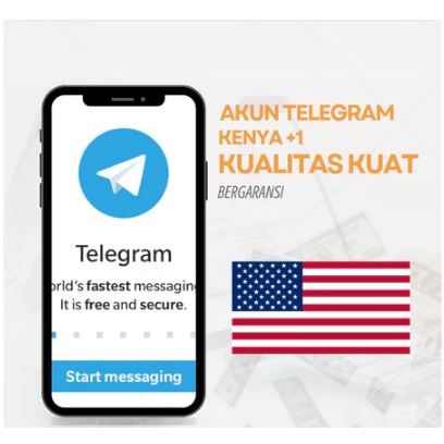 Akun Luar Negeri Siap Pakai Telegram USA - Bergaransi Login