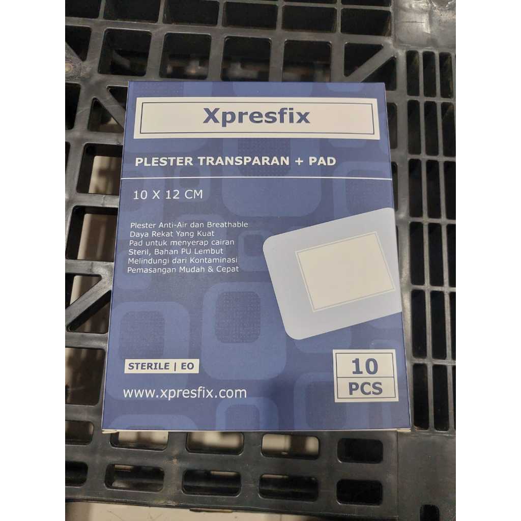 XPRESFIX PLESTER TRANSPARAN + PAD 10 X 12CM