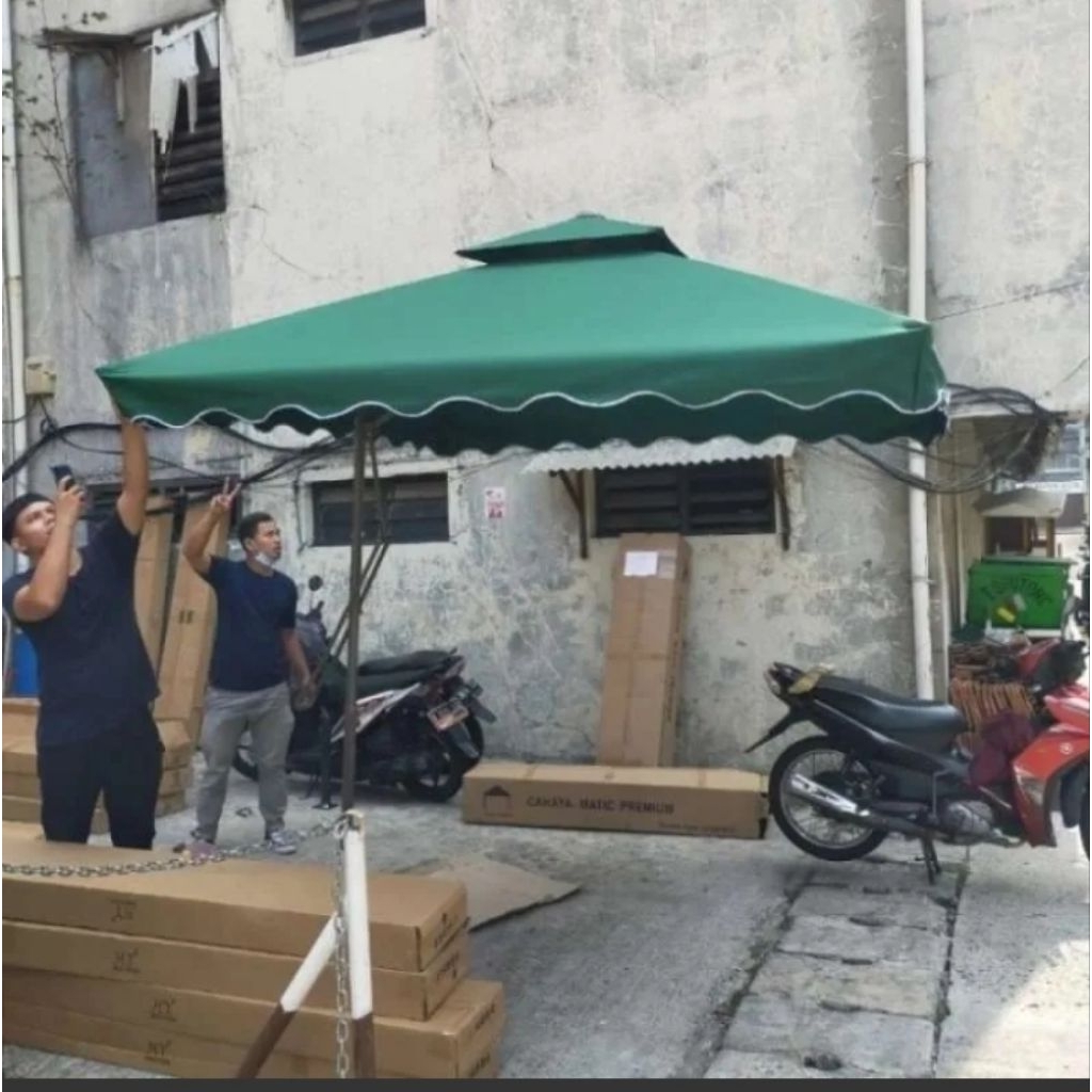 atap payung taman kotak ,link khusus atap nya saja