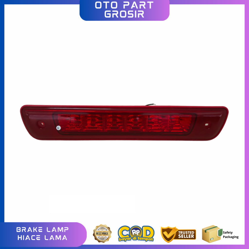 Brake Lamp Hiace/Lampu Rem Belakang Hiace Lama/Lampu Bumper Belakang HIace