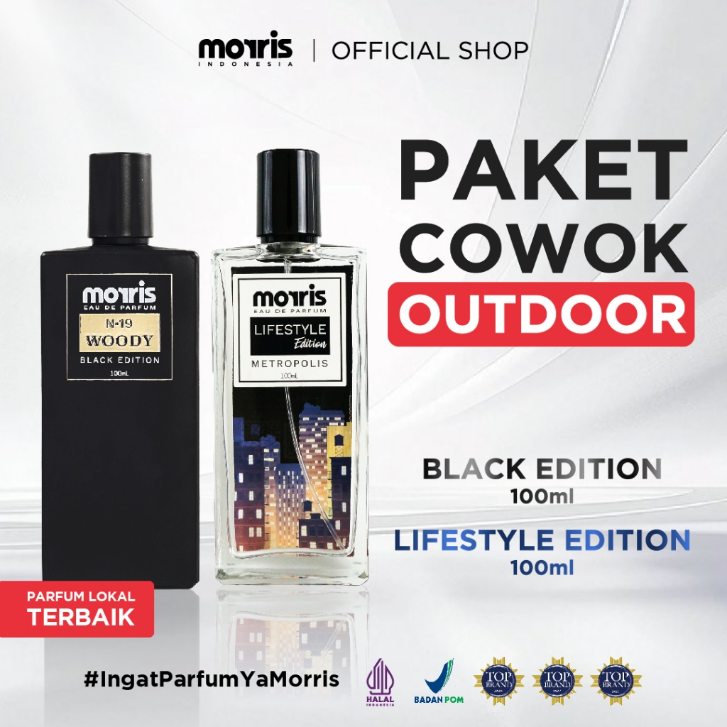 MORRIS BLACK | Lifestyle Series | Morris Black Edition 100ml X Morris Lifestyle Edition 100ml