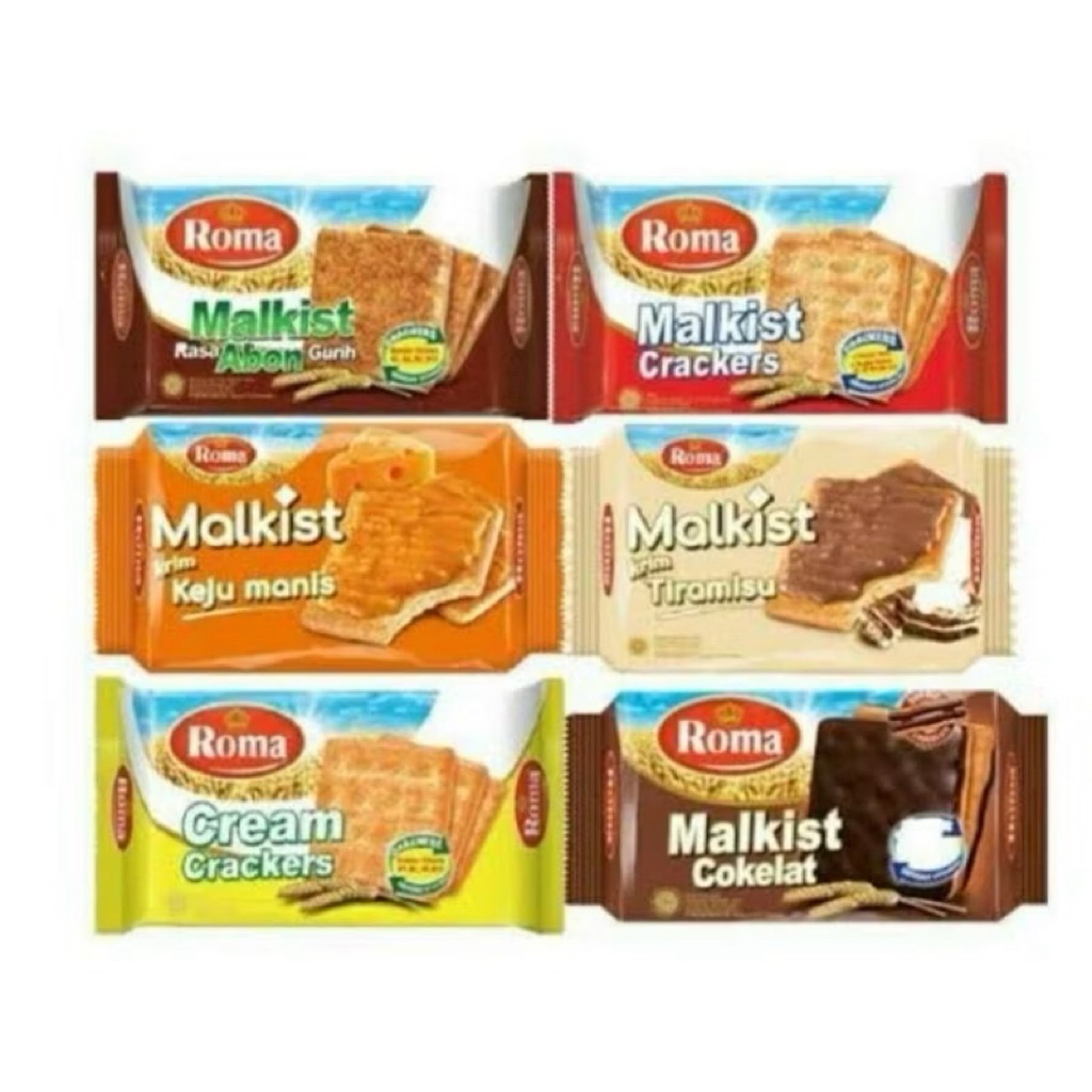 Roma Malkist Crackers 105g - Gurih & Renyah