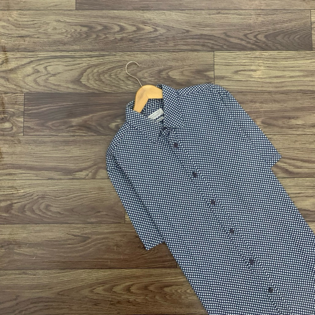 Kemeja ZARA MAN Branded Retro Short Sleeve