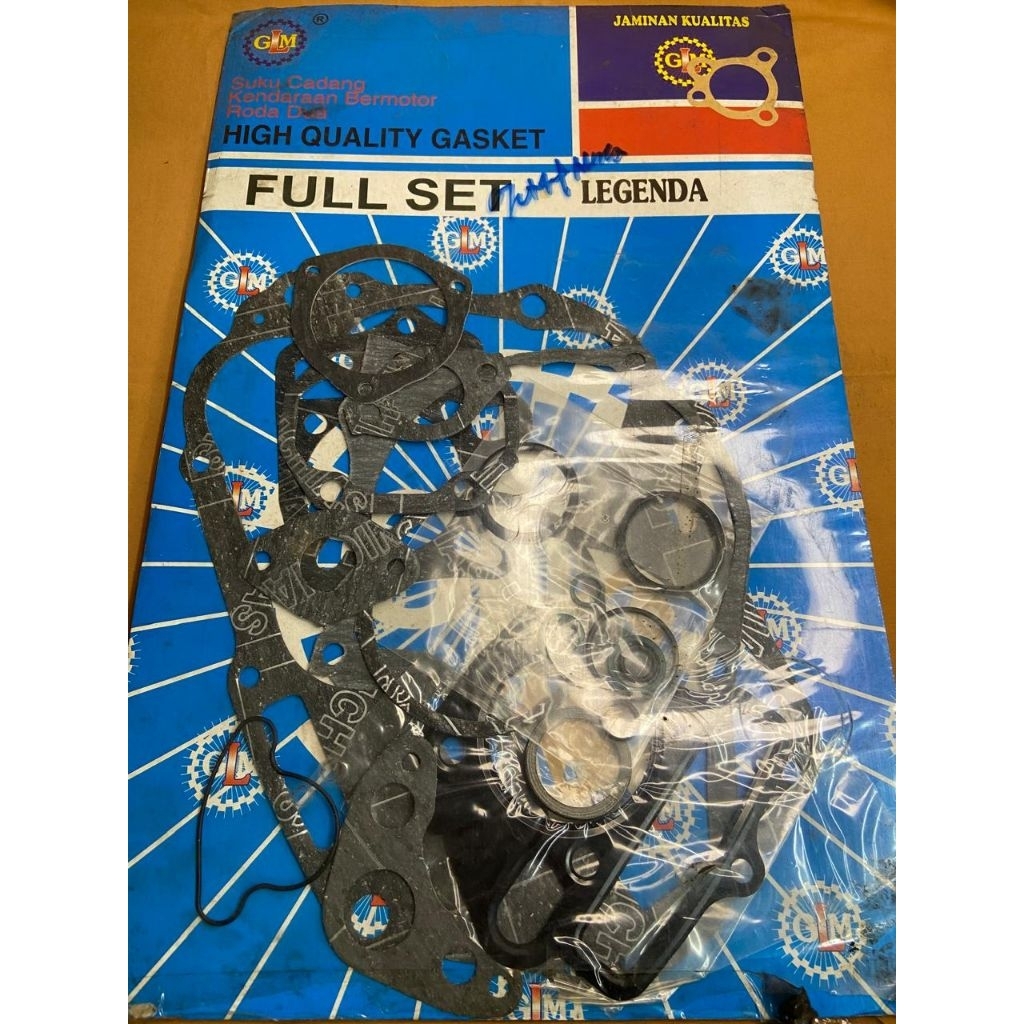 Paking Gasket Perpak Fullset Honda Legenda Supra Fit New Revo Lama Supra Fit