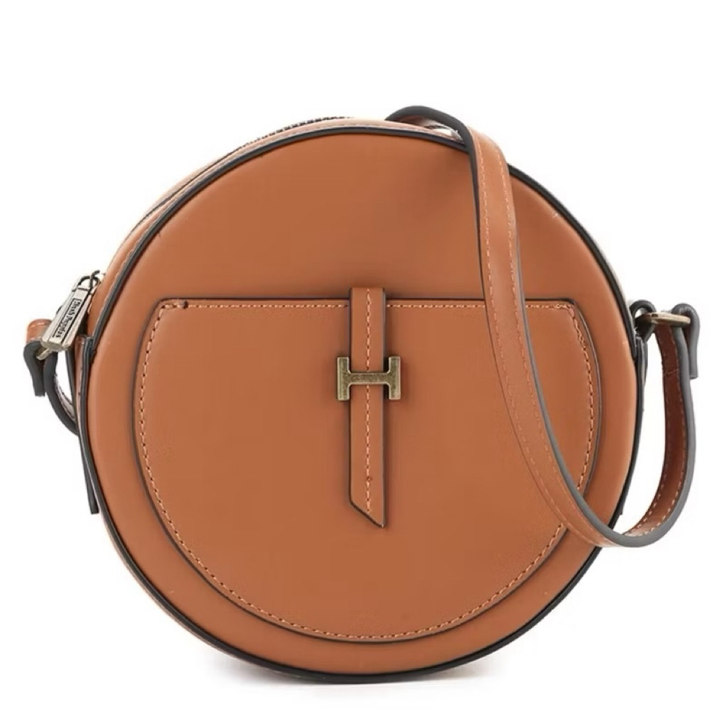 Hush puppies bag leather brown tas wanita kulit 100% authentic