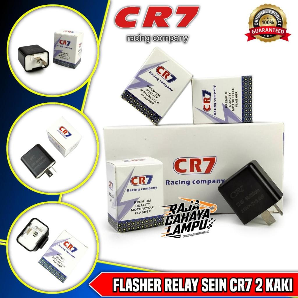 Flasher Sein Lampu CR7 Motor Flasher Sen Kedip Cepat Relay Sen CR7 Bisa Semua Motor Universal Kendar