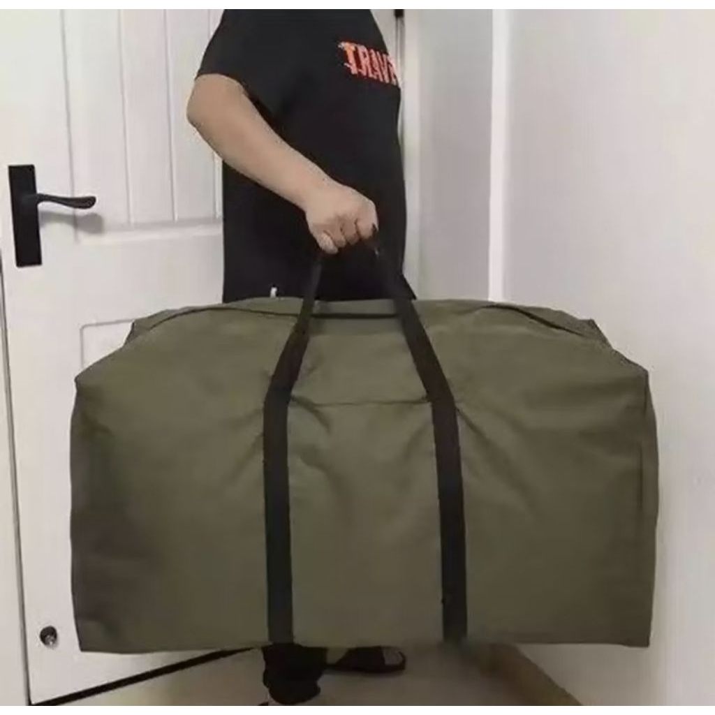 tas lipat  jumbo jingjing tempat baju/ tas traveling tempat menyimpan baju