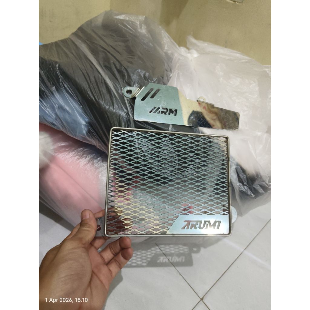 cover radiator nmax old arm