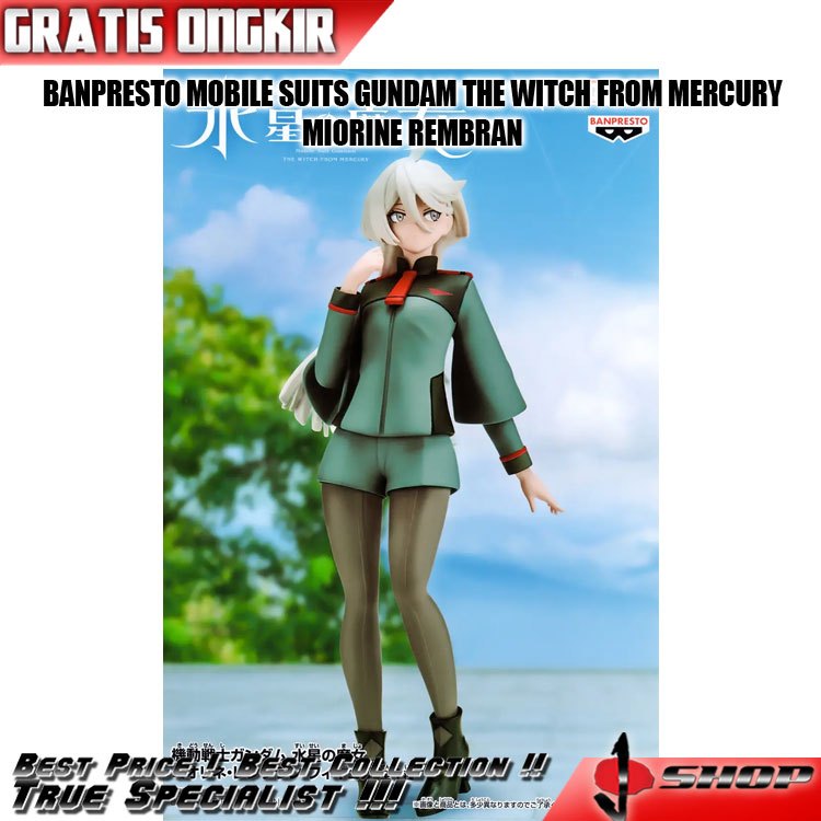 BANPRESTO MOBILE SUITS GUNDAM THE WITCH FROM MERCURY - MIORINE REMBRAN
