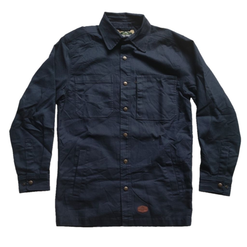 steelguard canvas navy active jacket
