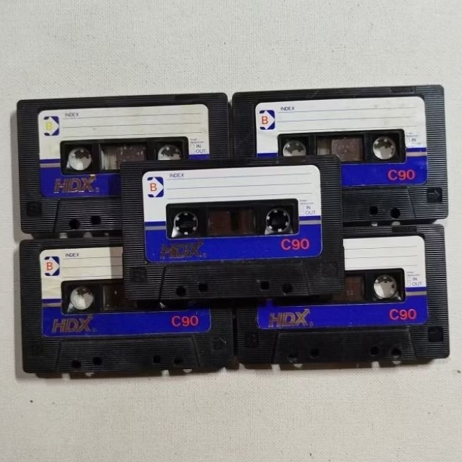 KASET PITA KOSONG HDX C90 (5KASET)