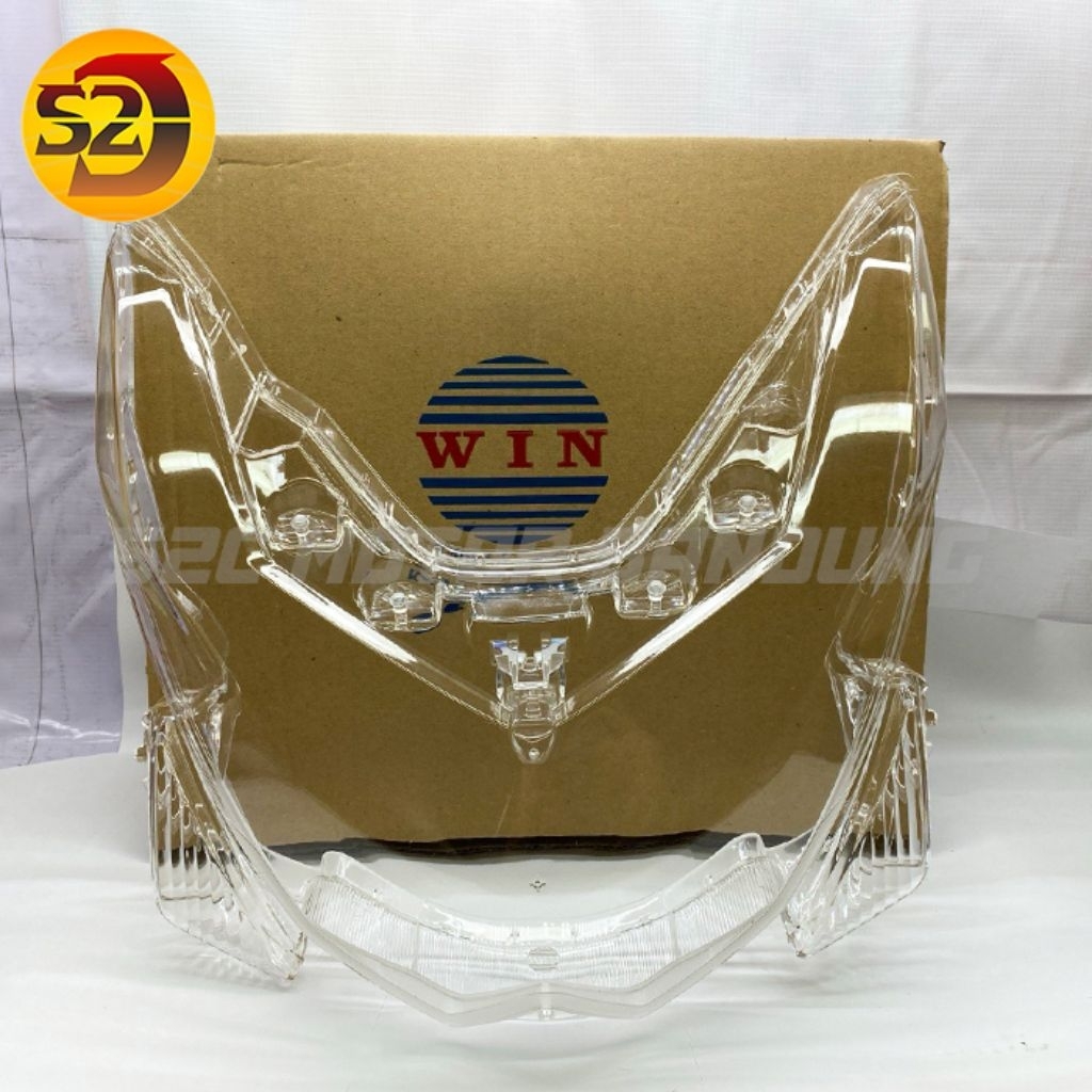 mika kaca lampu depan xeon rc
