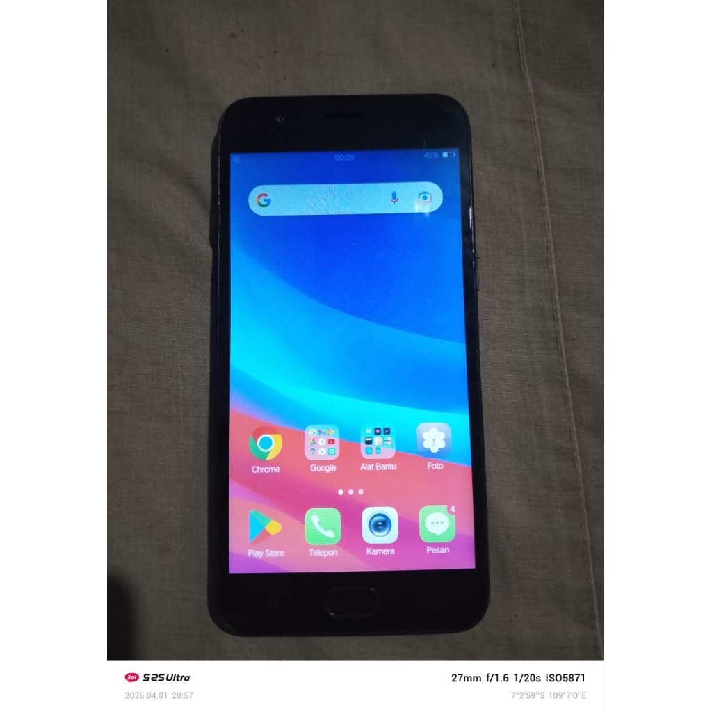 Hp Oppo a57 ram 3/32 second
