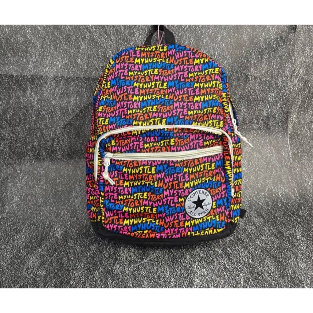 TAS RANSEL CONVERSE ALL STAR 2 GO HUSTLE MOTIF ORIGINAL BACKPACK / RANSEL BEST SELLER BISA COD / RAN