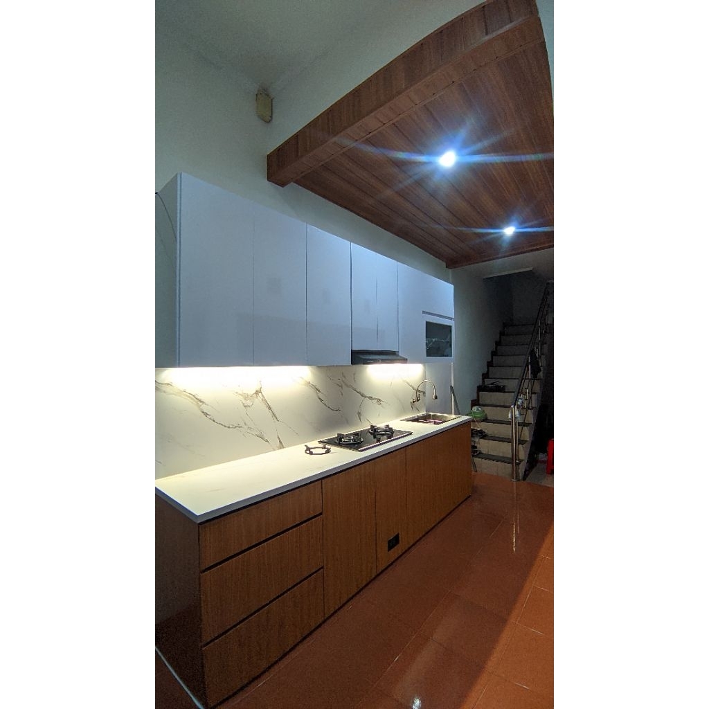 KitchensetAluminiumLuxuryDoblelayerAcp